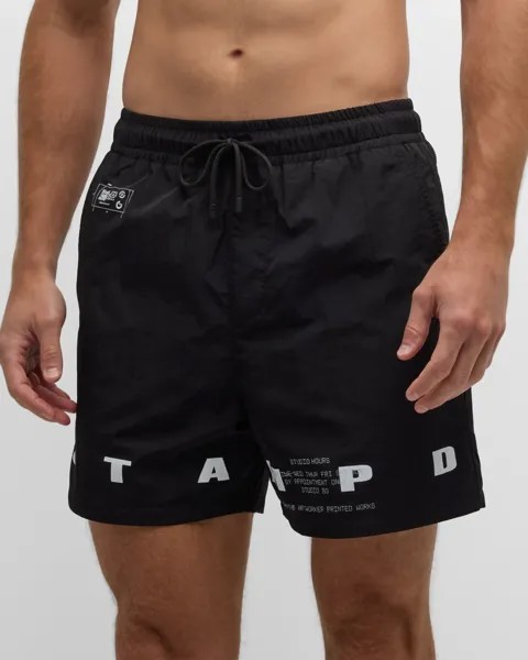 Мужские плавки Transit Stampd, цвет Black
