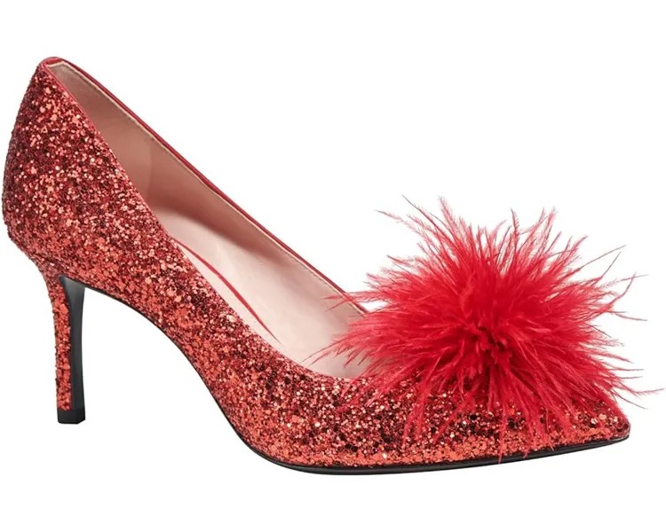 Туфли Kate Spade New York Marabou Heel, цвет Engine Red