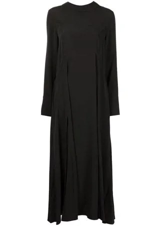 Victoria Victoria Beckham длинное платье с разрезом