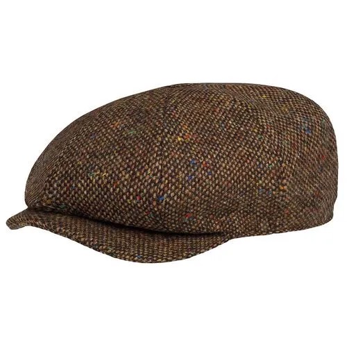 Кепка восьмиклинка HANNA HATS арт. JP Tweed JP2 (темно-коричневый), Размер:61