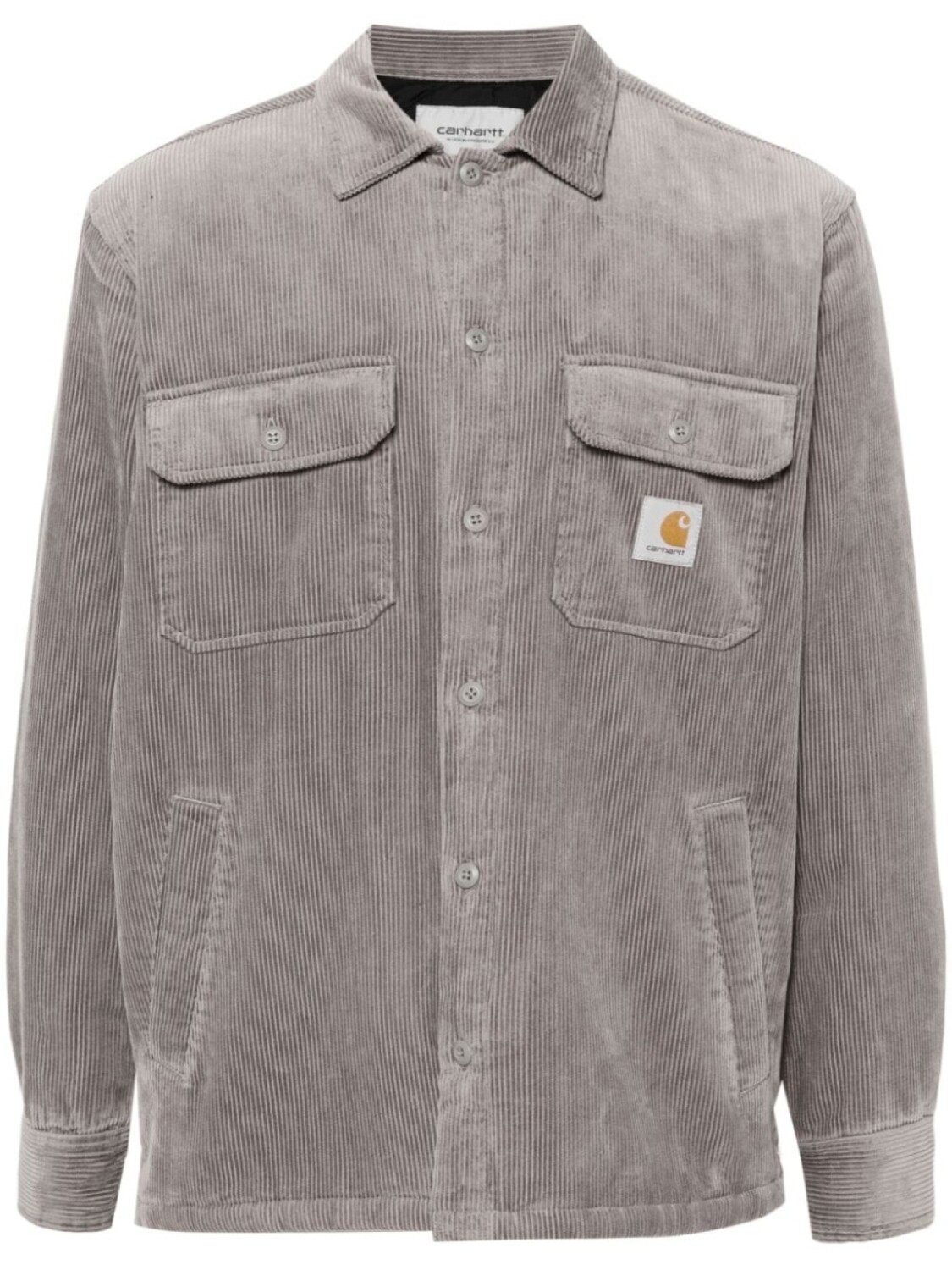 Carhartt WIP куртка-рубашка Whitsome, серый