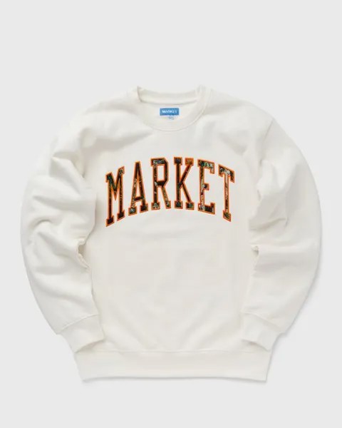 Толстовка Market Fauxtree Arc Crewneck Sweatshirt, экрю
