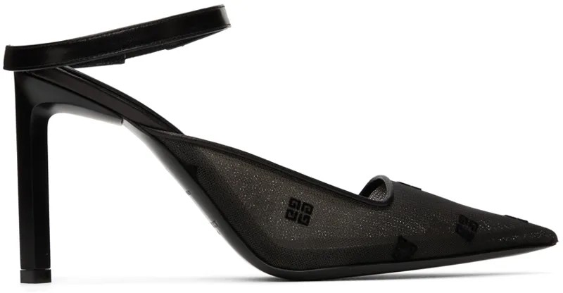 Черные туфли на каблуках Givenchy