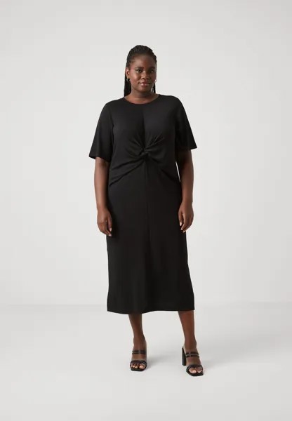 Платье из джерси VMCRAQUEL CALF DRESS Vero Moda, черный