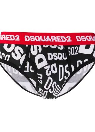 Dsquared2 трусы-брифы с логотипом