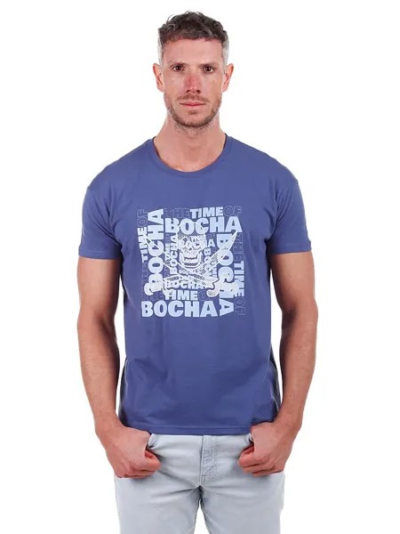 Футболка The Time of Bocha, синий
