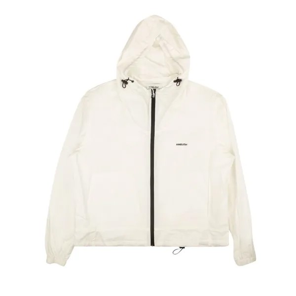 Куртка Ambush Logo Hooded Zip Up Hoodie 'White', белый
