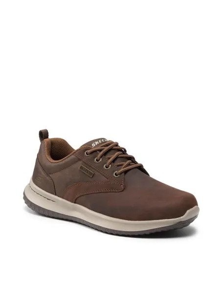 Полуботинки Skechers, коричневый