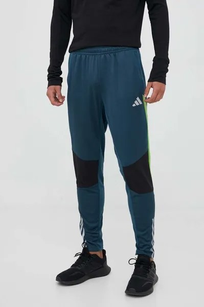 Тренировочные брюки Tiro 23 Competition Winterized adidas Performance, синий