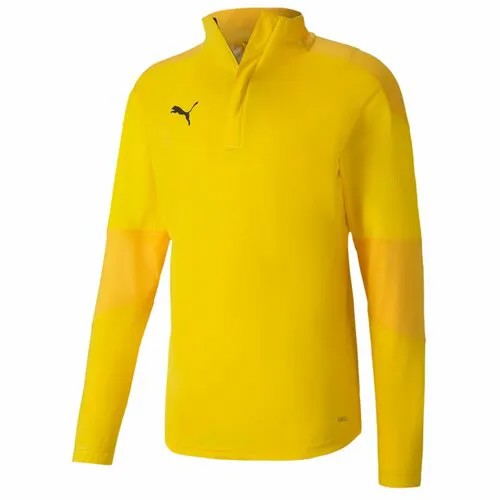Лонгслив PUMA, размер M, желтый