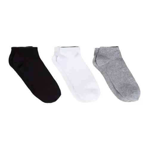 Мужские носки RusExpress, укороченные, размер 27-29, черный, белый