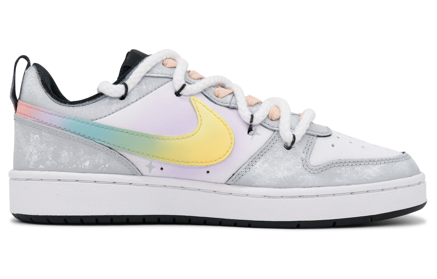 Кроссовки Nike Court Borough Skateboarding Shoes Women's Low-top Pink, розовый
