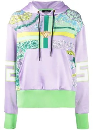 Versace худи с принтом Barocco Mosaic