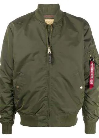 Alpha Industries бомбер на молнии