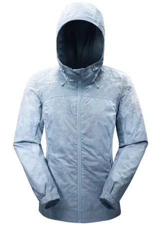 Куртка SH100 XSH100–Warm непромокаемая женская, размер: S, цвет: Светло-Серый/Серый/Сливочный QUECHUA Х Декатлон