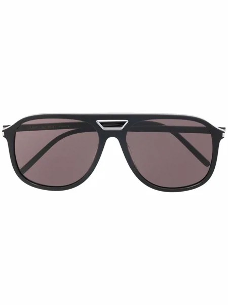 Saint Laurent Eyewear солнцезащитные очки-авиаторы с затемненными линзами