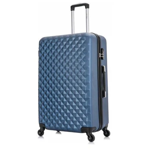 Умный чемодан L'case, 100 л, размер L, серый