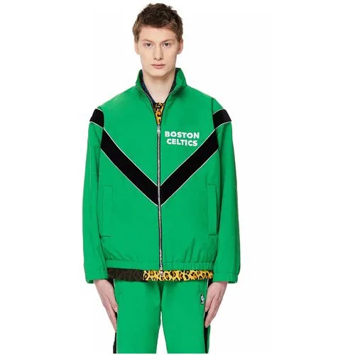 JUST DON Зеленая куртка Celtics M