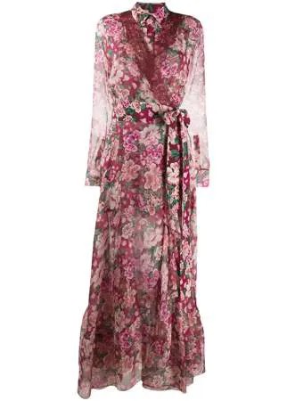 Faith Connexion платье-рубашка с цветочным принтом