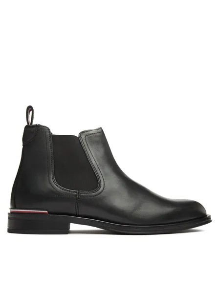 Ботинки Челси Tommy Hilfiger Chelsea Core Rwb Hilfiger Lth Chelsea FM0FM04806 Negro, черный