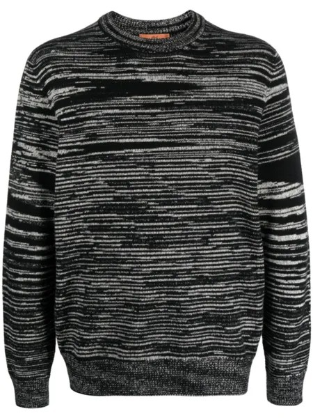 Missoni кашемировый джемпер вязки интарсия, черный
