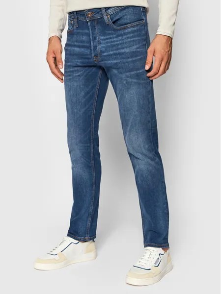 Джинсы узкого кроя Jack&Jones, синий