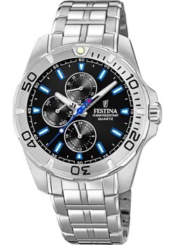 Fashion наручные  мужские часы Festina F20445.6. Коллекция Multifunction