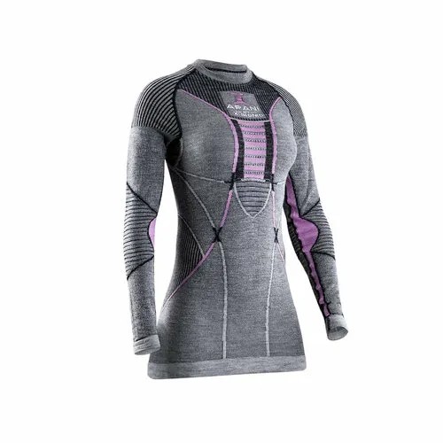 Термобелье верх X-bionic Apani® 4.0 Merino Shirt Round Neck LG SL Wmn, размер XS, серый