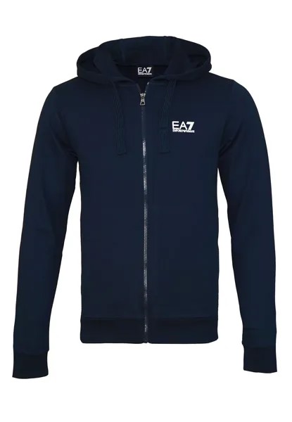 Толстовка EA7 EA7 Jacke FELPA Trainingsjacke mit Kapuze, темно синий