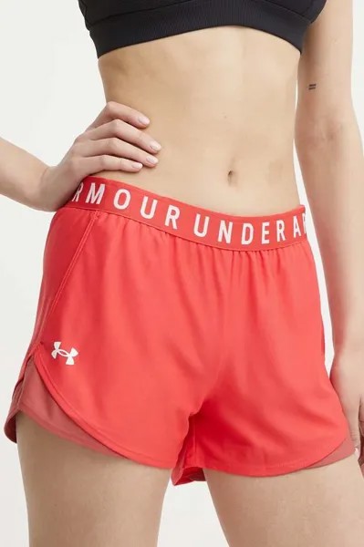 Тренировочные шорты Play Up Under Armour, красный