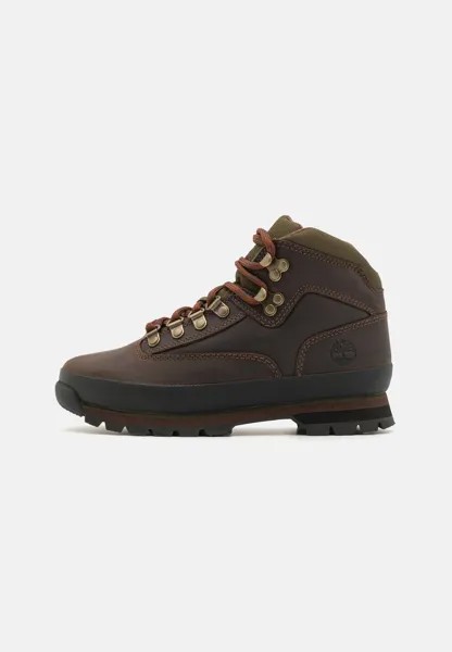 Ботильоны на шнуровке Euro Hiker Timberland, коричневый