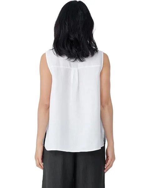 Рубашка Eileen Fisher Classic Collar Shirt, белый