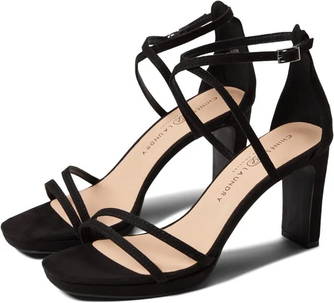 Босоножки Taryn Chinese Laundry, цвет Black Fine Suede