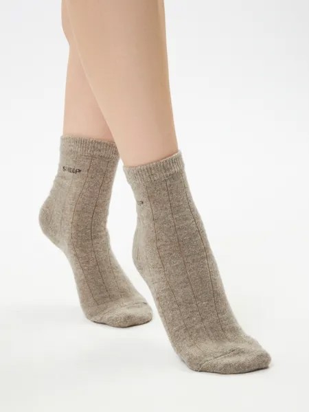 Носки женские Wool Spirit by Khan.Cashmere Slim серые 40-42