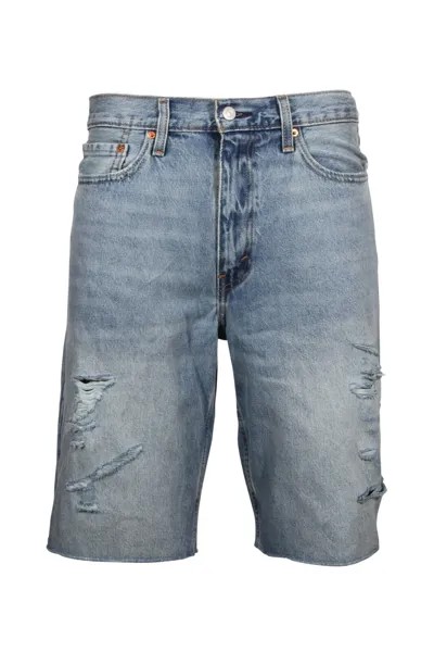 Мужские джинсовые шорты Levis 469 Loose Fit в цвете Space Pals 39434-0025