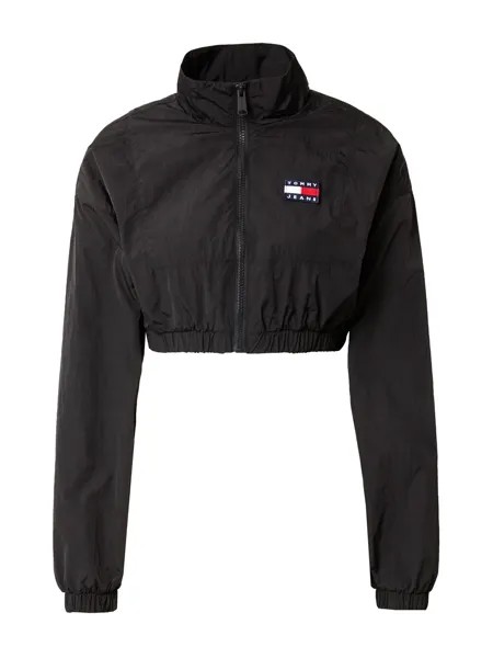 Межсезонная куртка Tommy Jeans, черный