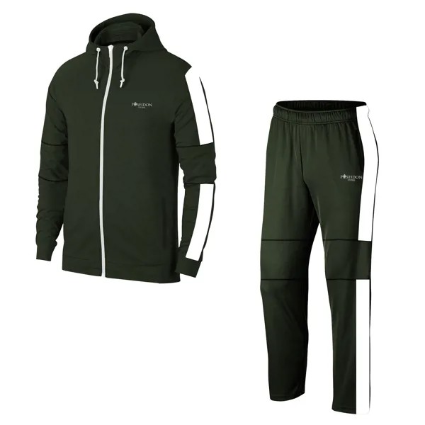 Крупные мужские хаки зеленые тренировочные штаны из ткани под заказ из двух частей спортивный костюм 4XL-10XL