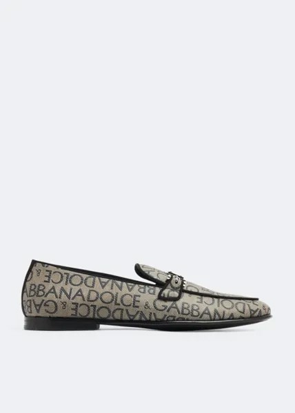 Слиперы DOLCE&GABBANA Ariosto slippers, принт