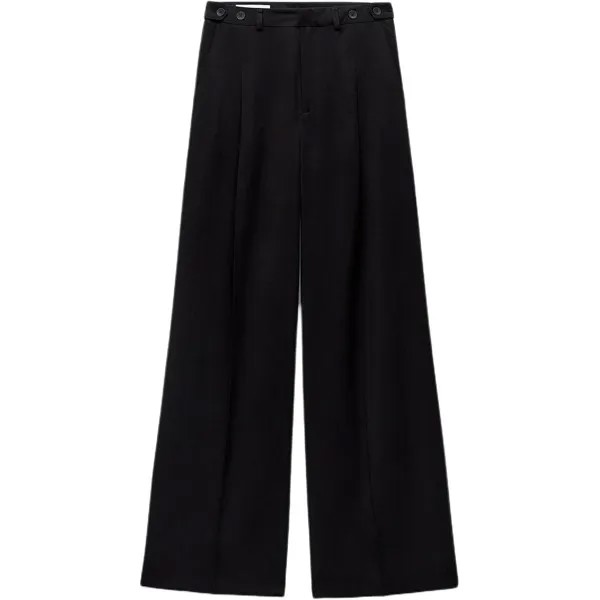 Повседневные брюки женские черные Zara