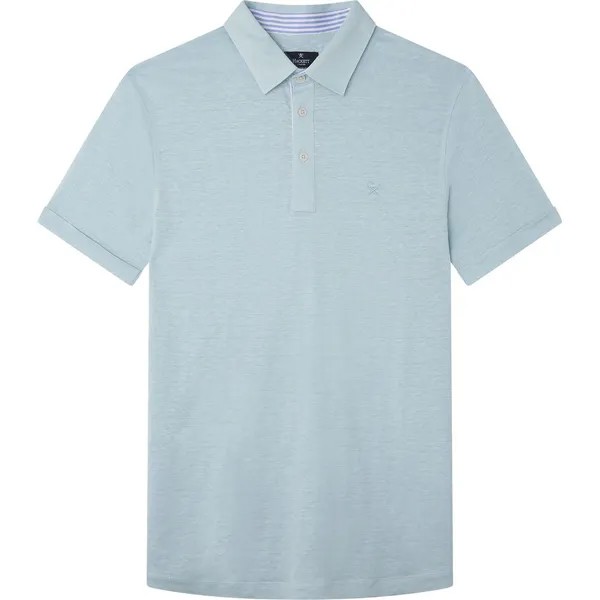 Поло с коротким рукавом Hackett Jersey, синий