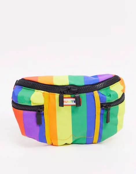 Сумка-кошелек на пояс с разноцветным принтом Hunter Original Pride-Мульти