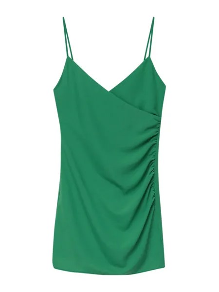 Летнее платье Pull&Bear, зеленый