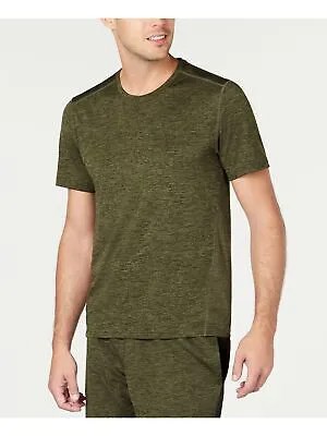 IDEOLOGY Мужская зеленая легкая классическая футболка с коротким рукавом S