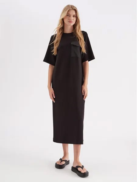 Платье прямого кроя на каждый день Inwear, черный