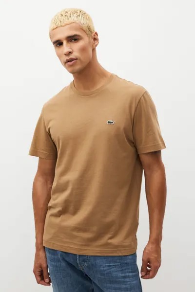 Спортивная футболка Lacoste, коричневый
