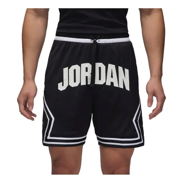 Шорты спортивные dri fit diamond баскетбольные шорты азиатские размеры Air Jordan, черный