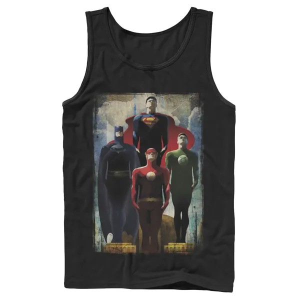 Мужская майка с героями Лиги справедливости DC Comics Look Up