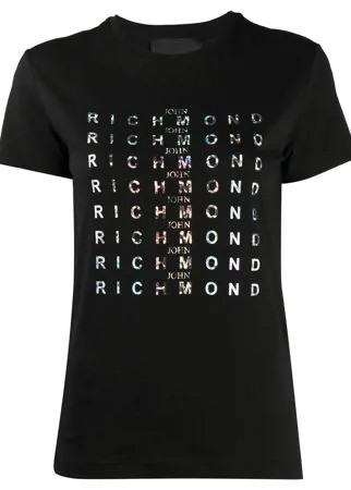 John Richmond футболка с логотипом