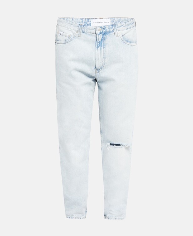 Джинсы узкого кроя Calvin Klein Jeans, светло-синий