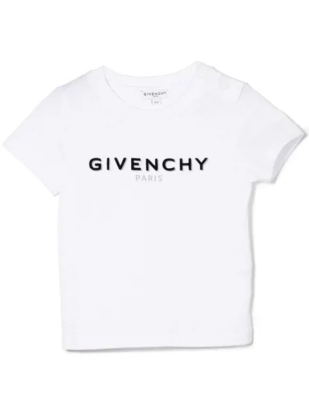 Givenchy Kids футболка с логотипом